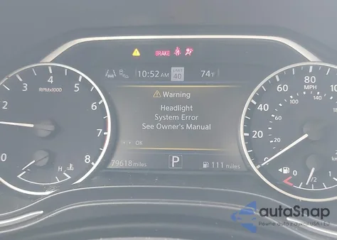 2021 Nissan Maxima Sv Xtronic Cvt из США, поврежденный, VIN 1N4AA6CV1MC504854